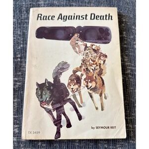 Scholastic Race Against Death Seymour Reit 1976 Paperback Good 1925 Serum Run